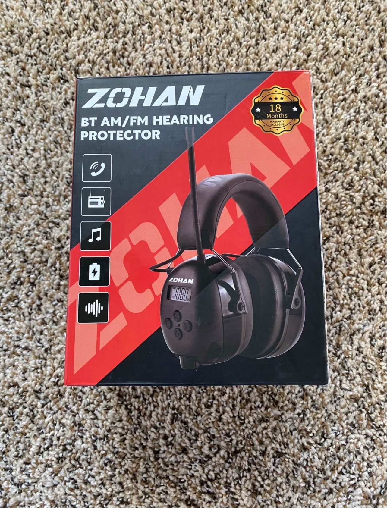 ZOHAN 033 Bluetooth AM/FM Radio Headphones