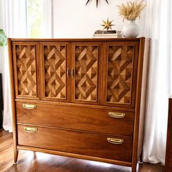 MCM tall dresser