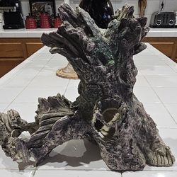 🌳 Imagitarium Large Tree Log Aquatic Decor