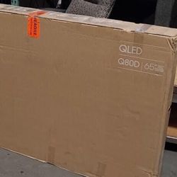 SAMSUNG 65-Inch Class QLED 4K Q80D Series Quantum HDR+, Dolby Atmos Object Tracking Sound Lite, Direct Full Array, Q-Symphony 3.0, Gaming Hub, Smart T