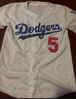 LA Dodgers #5 Baseball Jersey White #5 freeman size M adults