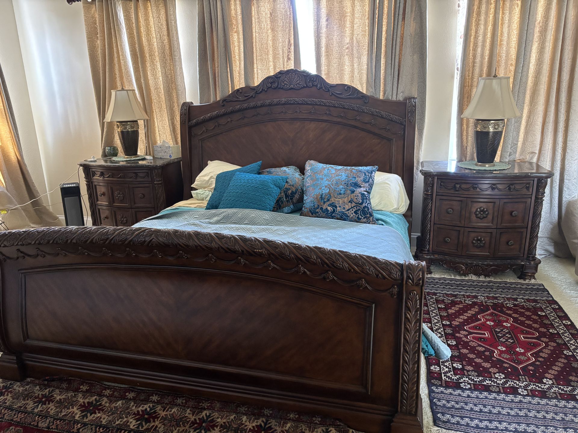 King size bedroom set