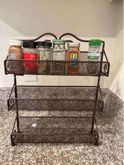 3-Tier Metal Spice Rack / Organizer