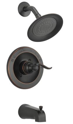(Brand New in Box)  Delta Windemere 14 Series Bathtub and Shower Faucet Set, Oil Rubbed Bronze Shower Head and Handle Set, Valve Trim Kit, Oil Rubbed 