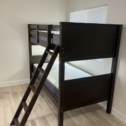 Bunk Bed Frame With Mattresses 
