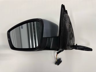 11-18 Volkswagen Jetta Left Side/ Driver Side Single Mirror With Powered Glass & LED Turn Signal