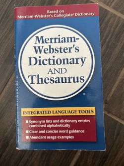 Dictionary And Thesaurus