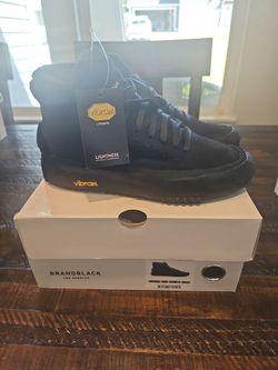 Brandblack High-Top Sneakers with Vibram Sole 7.5w