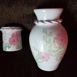Hungarian Vase With A Cup
