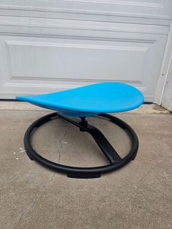 Kids Spinning Seat Sensory Blue