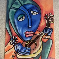 Acrylic On Canvas Original Artwork 