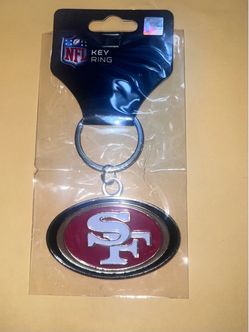 49ers keychain