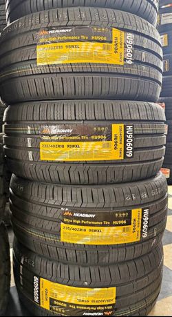235/40ZR18 Set Of 4 Headway New Tires