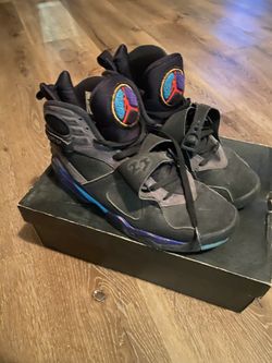 Air Jordan Retro Aqua 8s Size 9.5