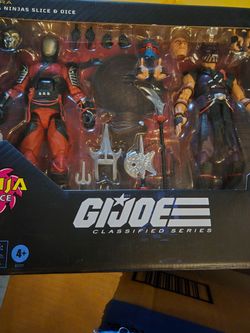Gi joe classified Cobra Ninja Slice & Dice