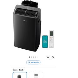 MIDEA Duo 12000 BTU (10,000 BTU SACC) Portable AC Unit Ultra Quiet NEW!