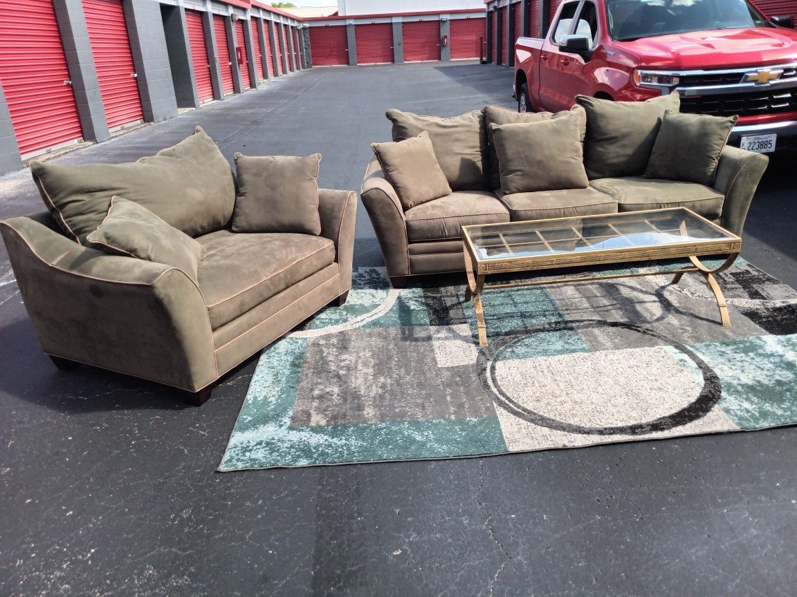Couch and Loveseat