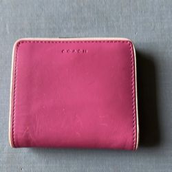 Coach  Pink Wallet