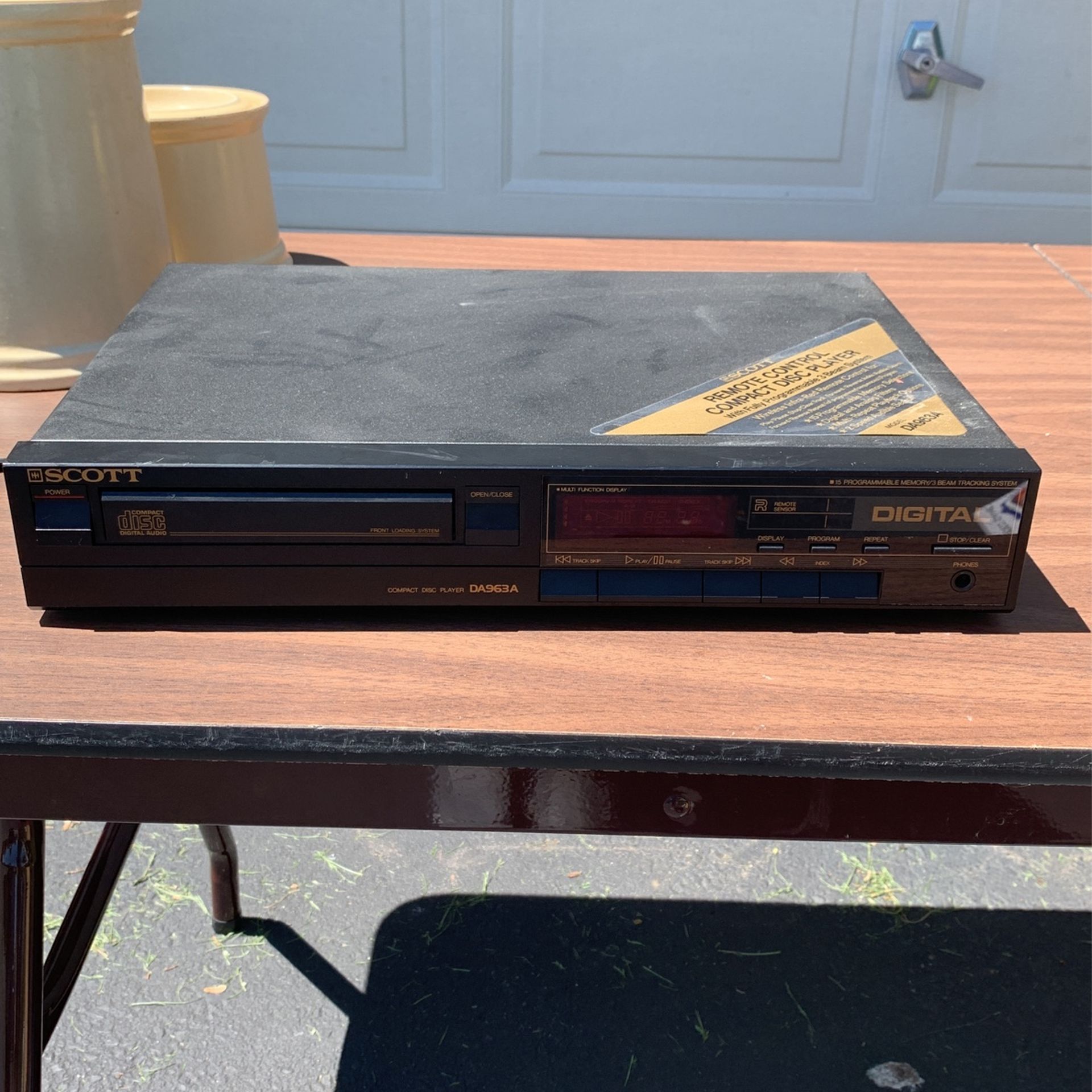 Scott CD Player