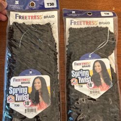 Freetress Spring Twist Braiding hair 