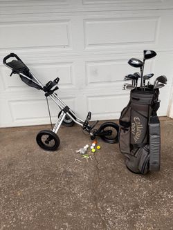 Golf clubs/Callaway bag