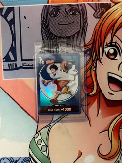 One piece dodger luffy don card