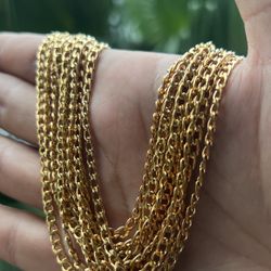 Gold Cuban Link Chain 