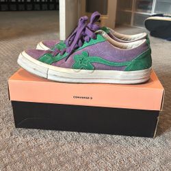 Golf Le Fluer/converse One Star Purple And Green 