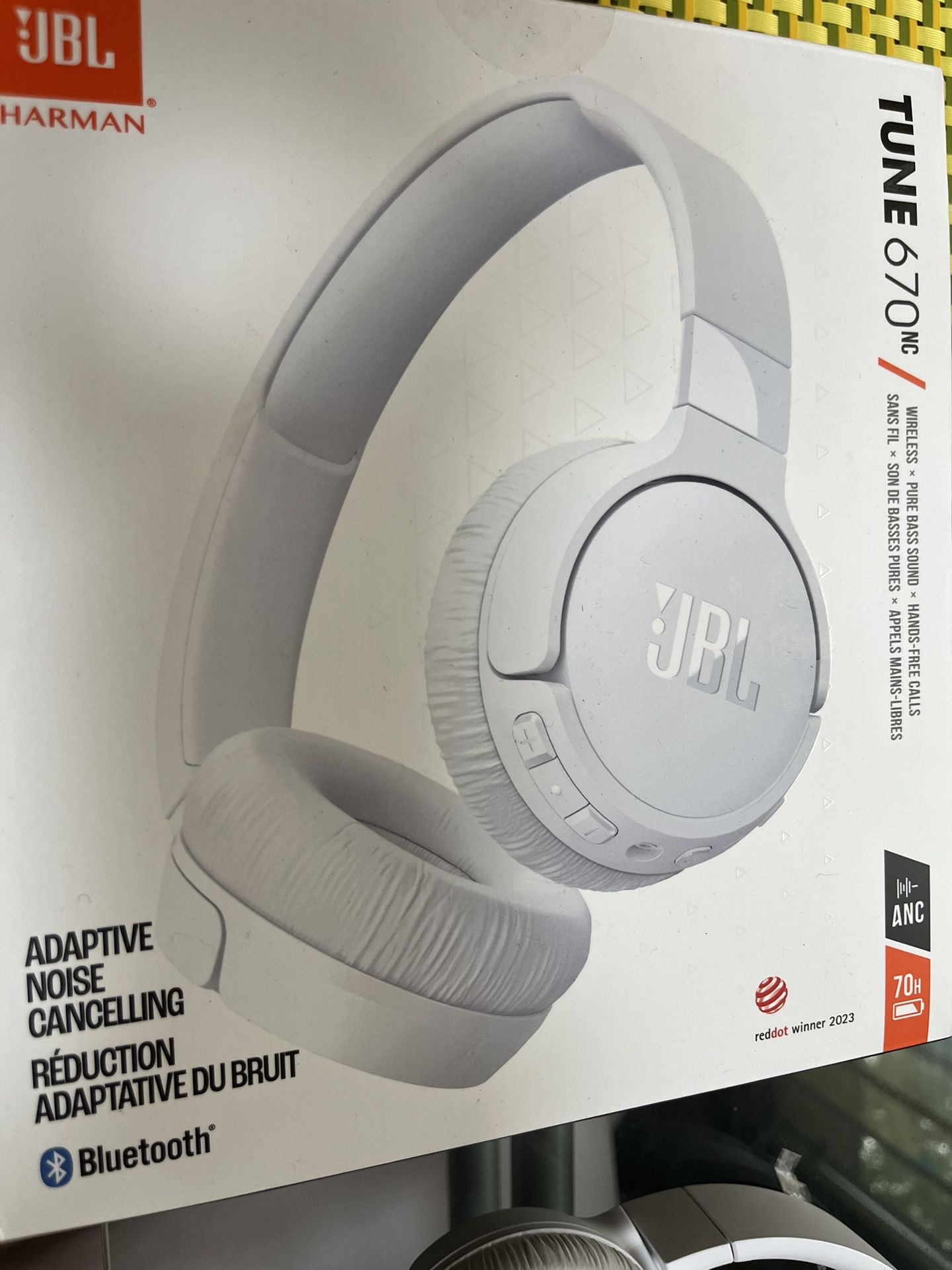 JBL 670nc Wireless Bluetooth Headphone