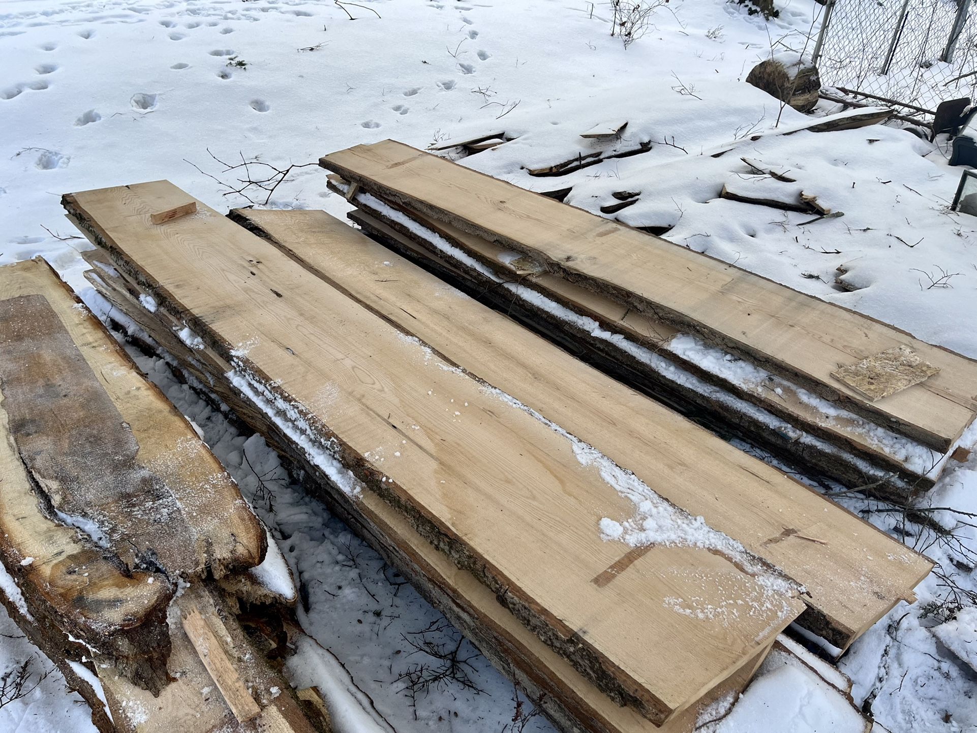 Red Oak Slabs