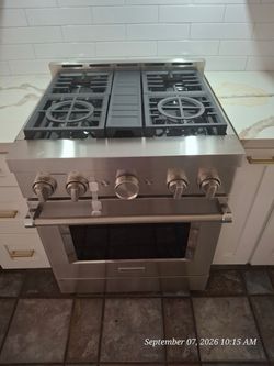 KitchenAid Heavy Duty Gas Range Stove