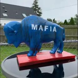 Bill’s Mafia Buffalo Statue