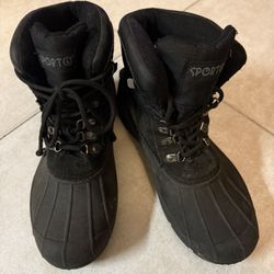 Boots Size 10 1/2 Black
