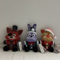 Funko FNAF Five Nights At Freddy’s Plushies Set Of Three