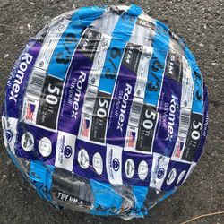 Complete 50ft Roll Of 6/3 Romex Wire