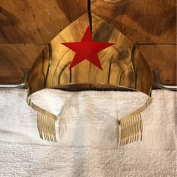 Wonder Woman Gold Crown Metal Tiara, $15