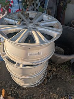 used 16x6.5-inch alloy wheel designed for a 2010-2013 Subaru Legacy