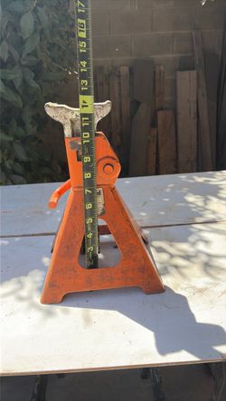 Orange Jack Stand