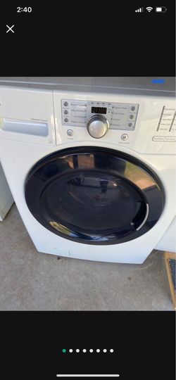 Washer and dryer