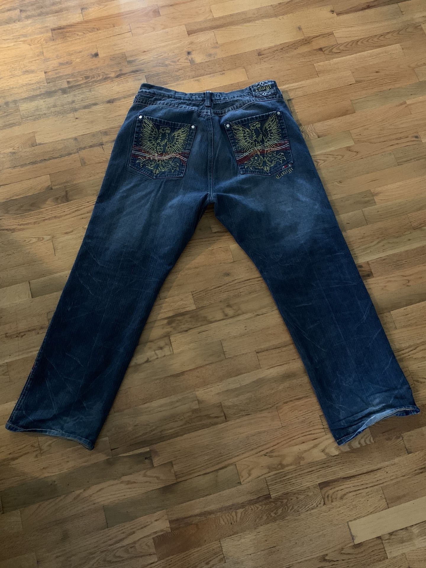 Coogi Jeans Y2k Jnco Style Jeans