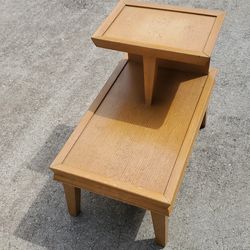 Mid century modern end table.