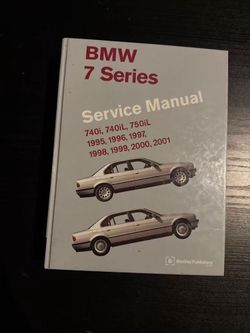 BMW E38 7 Series Bentley Service Manual (1(contact info removed)) - Excellent Condition!