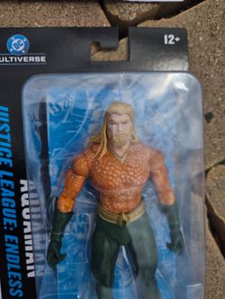 DC Aquaman Justice League: Endless Winter McFarlane Toys 7" figure, NEW!