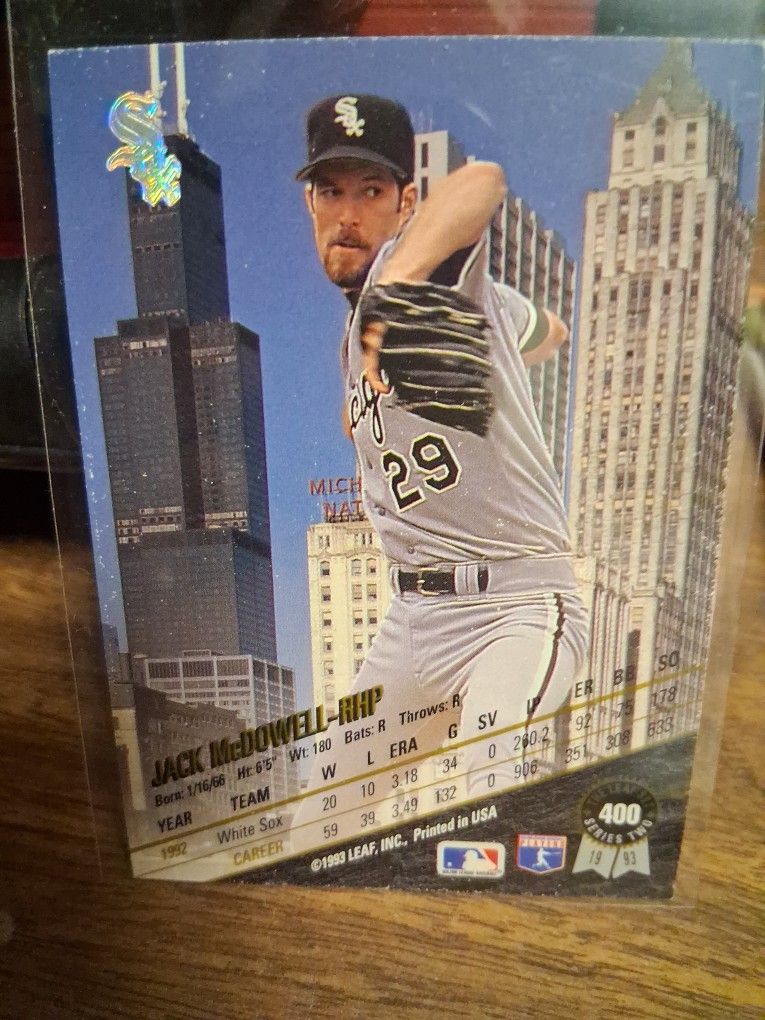 Jack Mcdowell Chicago White Sox