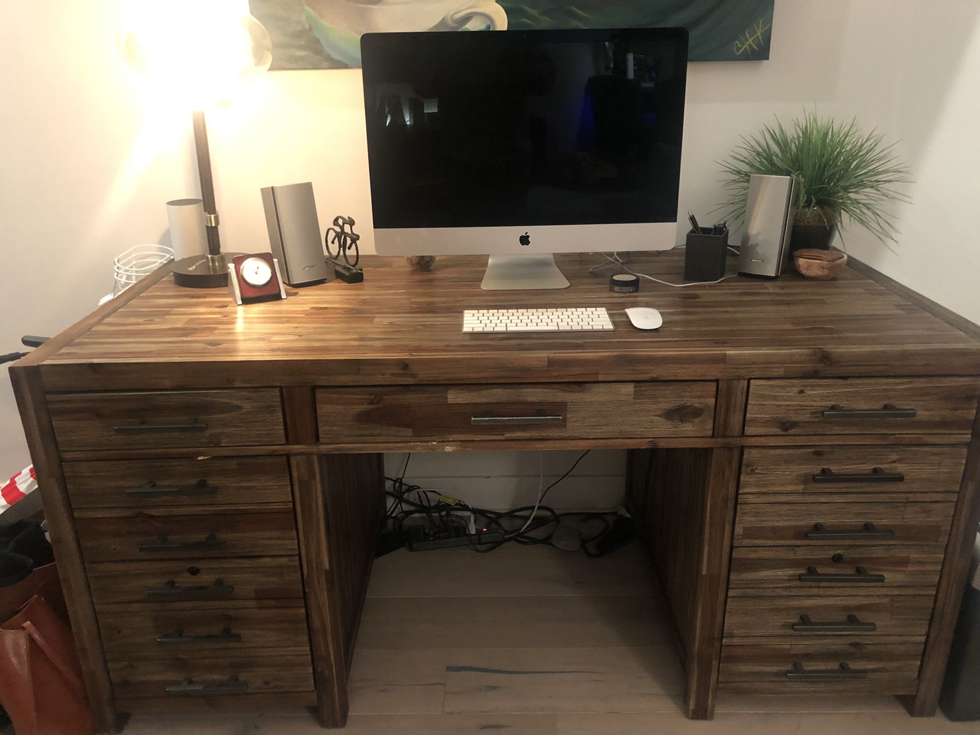 Living Spaces Modern Rustic Desk