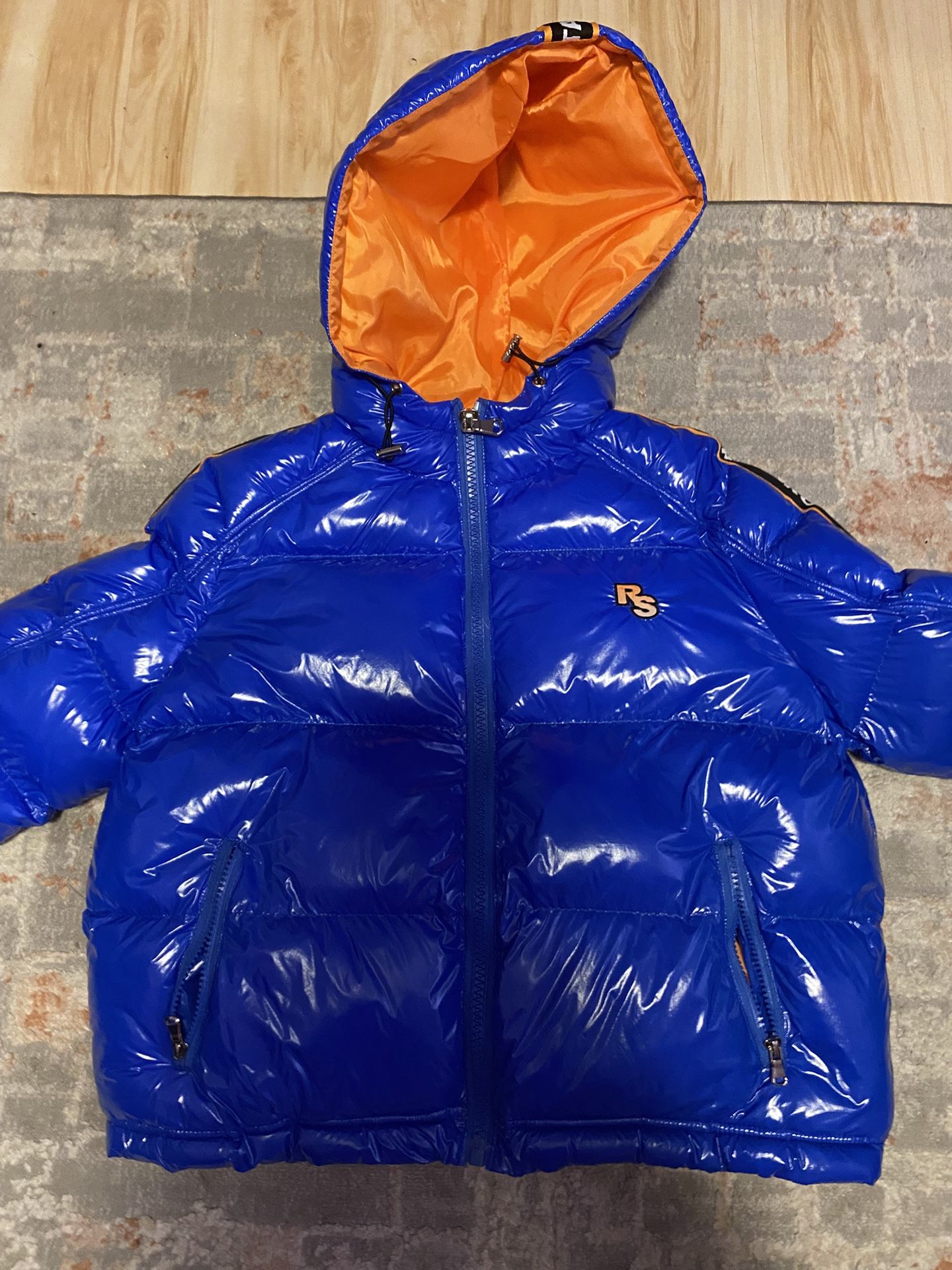 Rockstar Puffer Blue Size Small