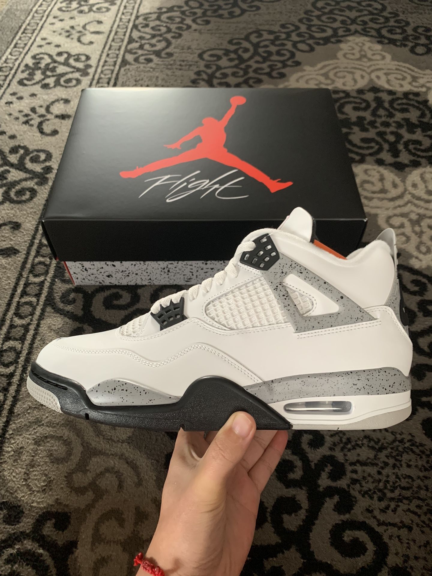 Jordan 4 White Cement 11