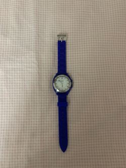 Coach Blue Rubber Strap Women's Watch