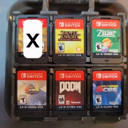 Nintendo Switch Games Without Cases 