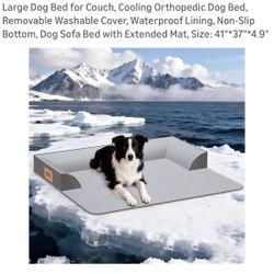 Brand New : Large Dog Bed for Couch